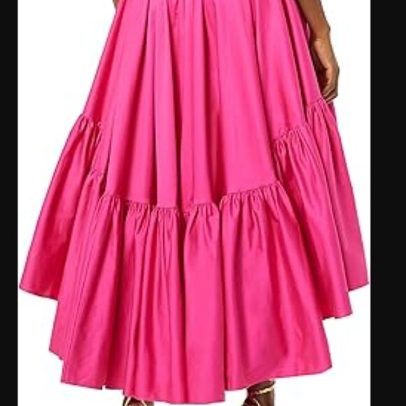 Ruffle Dress with Flounce (Pink) - Featured on Making The Cut TV Show NWT - Picture 7 of 8